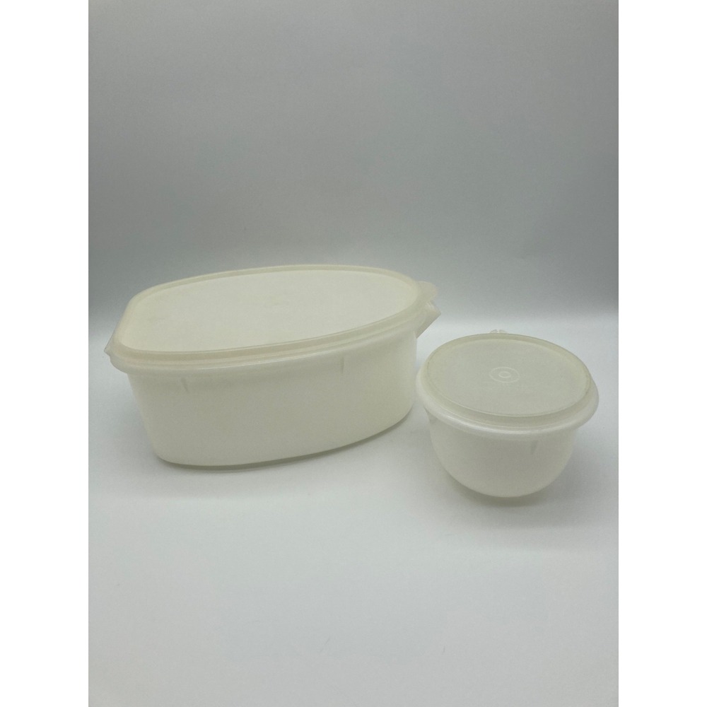 Vintage Tupperware Meat Roast Flavor Saver Container 487 Rack & Bowl 270